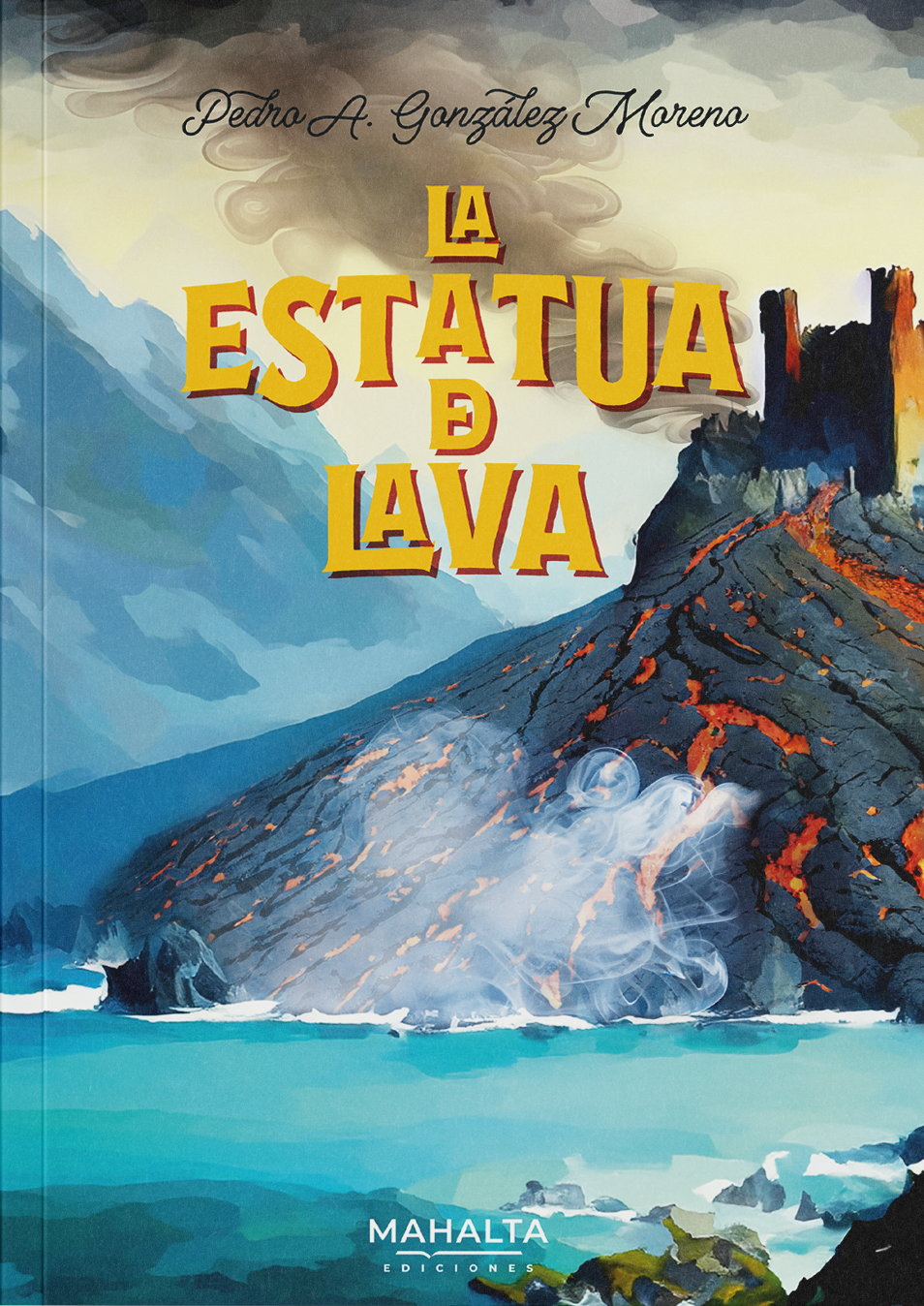 La estatua de lava